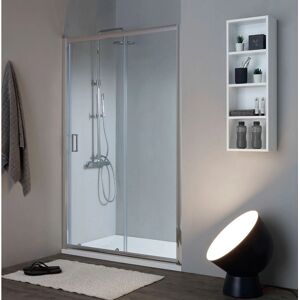 IPERBRIKO - Génova - 110 cm - 6 mm vidrio templado - Puerta de ducha IPERBRIKO - Génova - 110 cm - 6 mm vidrio templado - Puerta de ducha