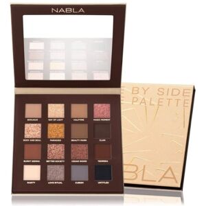 Nabla Side By Side Nude Palette - Neutral Øjenskyggepalette - 16 Nuancer Nabla Side By Side Nude Palette - Neutral Øjenskyggepalette - 16 Nuancer