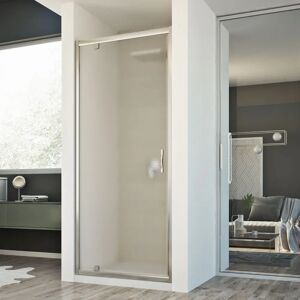 Porte de douche Cristal 1 en verre trempé - Type de douche - Publicité Porte de douche Cristal 1 en verre trempé - Type de douche - Publicité