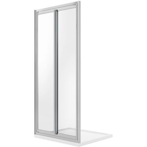IDRALITE Puerta de Ducha West - Doble Saloon 100cm - Cristal Transparente IDRALITE Puerta de Ducha West - Doble Saloon 100cm - Cristal Transparente