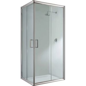 Idralite Alabama 75x90cm Mampara de ducha corredera - Ducha Idralite Alabama 75x90cm Mampara de ducha corredera - Ducha