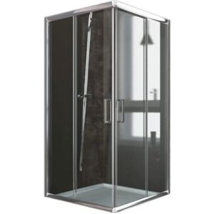 Idralite Alabama Mampara de ducha corredera - 80x80cm Idralite Alabama Mampara de ducha corredera - 80x80cm