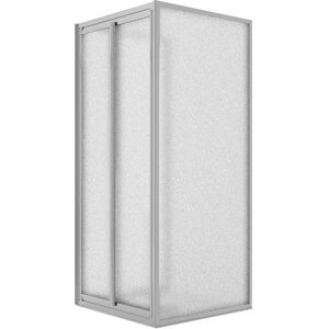 Idralite West cabina de ducha 75x90x75cm 3 lados cristal opaco Idralite West cabina de ducha 75x90x75cm 3 lados cristal opaco