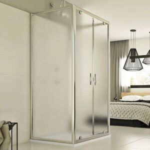 Pantena doccia Idralite Cristal Trio 2 ante 80x100x80 cm Pantena doccia Idralite Cristal Trio 2 ante 80x100x80 cm