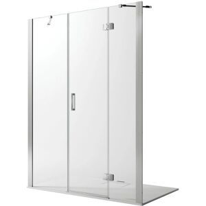 Idralite - Modelo Flip - Puerta de ducha reversible de vidrio 6mm - 190cm Idralite - Modelo Flip - Puerta de ducha reversible de vidrio 6mm - 190cm