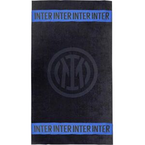 Inter Black Cotton Jacquard Beach Towel - Towel Inter Black Cotton Jacquard Beach Towel - Towel