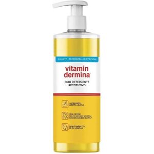 Vitamindermina Olio Detergente - Cura delicata e nutriente Vitamindermina Olio Detergente - Cura delicata e nutriente