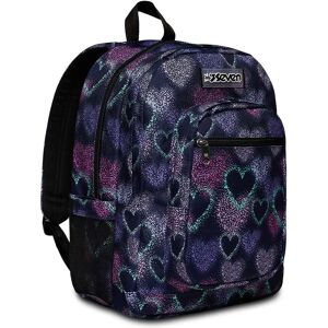 Seven Fuchsia Multicolour Polyester Backpack - School Bag Seven Fuchsia Multicolour Polyester Backpack - School Bag