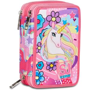 Sj Gang Unibraid - Einhorn Federmäppchen mit 3 Fächern Sj Gang Unibraid - Einhorn Federmäppchen mit 3 Fächern