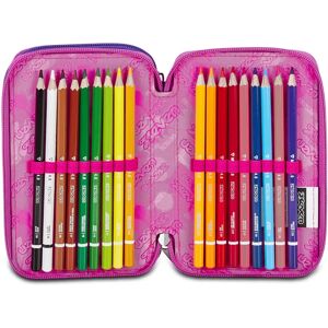 Seven Multi-Compartment Polyester Pencil Case - School Supplies Seven Multi-Compartment Polyester Pencil Case - School Supplies