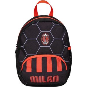 Liten AC Milan Rygsäck - Officiell Logo - Dragkedja - Justerbara Remmar - Polstret Rygg - Främre Ficka Liten AC Milan Rygsäck - Officiell Logo - Dragkedja - Justerbara Remmar - Polstret Rygg - Främre Ficka