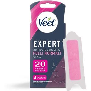 Veet Expert Modello - Strisce depilatorie viso - Pelle normale Veet Expert Modello - Strisce depilatorie viso - Pelle normale