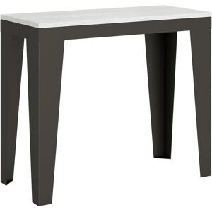 Console Extensible Flame Evolution ITAMOBY - Blanc, 90x40/300 cm - Design Italien - Publicité Console Extensible Flame Evolution ITAMOBY - Blanc, 90x40/300 cm - Design Italien - Publicité