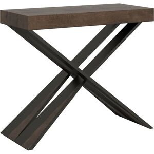 Console Estensibile Noce Itamoby - Tavolo da Pranzo Moderno per 14 Persone Console Estensibile Noce Itamoby - Tavolo da Pranzo Moderno per 14 Persone