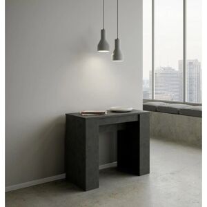 ITAMOBY Consola Extensible - Diseño Moderno Gris 90x48-204cm ITAMOBY Consola Extensible - Diseño Moderno Gris 90x48-204cm