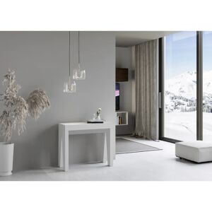 ITAMOBY Console Extensible Naxy - Blanc - 12+ Places - Publicité ITAMOBY Console Extensible Naxy - Blanc - 12+ Places - Publicité