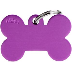 My Family Grote Aluminium Huisdierlabel - Gepersonaliseerd My Family Grote Aluminium Huisdierlabel - Gepersonaliseerd