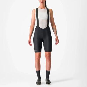 Castelli Black Women's DT Bib Shorts - SS24 - Comfortable Fit Castelli Black Women's DT Bib Shorts - SS24 - Comfortable Fit