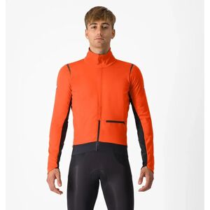 Castelli Alpha Doppio RoS Cykeljakke - AW24 - Orange / Sort Refleks - M Castelli Alpha Doppio RoS Cykeljakke - AW24 - Orange / Sort Refleks - M