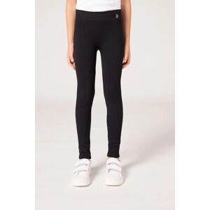 Leggings Ragazza Calzedonia In Righe - Taglia 11-12 - Nero Leggings Ragazza Calzedonia In Righe - Taglia 11-12 - Nero