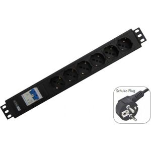 WP WPN-PDU-G02-12 Prolunga e multiprese - 12 prese, 2m, Nero WP WPN-PDU-G02-12 Prolunga e multiprese - 12 prese, 2m, Nero