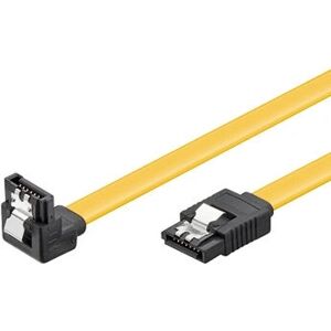 Cabo SATA Ewent EC1513 0,3m Amarelo - Cabo SATA Cabo SATA Ewent EC1513 0,3m Amarelo - Cabo SATA