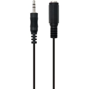 Cabo de áudio estéreo Ewent EC1652 - Extensão 5m Cabo de áudio estéreo Ewent EC1652 - Extensão 5m