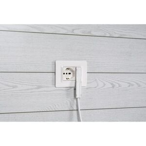 Rosi 50cm Verlängerungskabel - Flacher Stecker, 10A - Weiß Rosi 50cm Verlängerungskabel - Flacher Stecker, 10A - Weiß