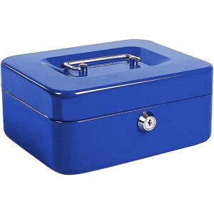 KIPPEN 10333B1 Cassaforte - 150x120x80 mm - Blu KIPPEN 10333B1 Cassaforte - 150x120x80 mm - Blu