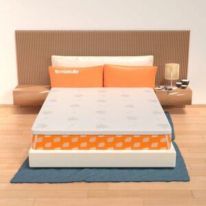 MIASUITE H5 - 160x200 cm - Waterfoam - tissu Aloe Vera - Topper - Publicité MIASUITE H5 - 160x200 cm - Waterfoam - tissu Aloe Vera - Topper - Publicité
