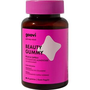 The Good Vibes Company Srl Goovi Beauty Gummy - Supporto Pelle & Capelli - 60 Gummies The Good Vibes Company Srl Goovi Beauty Gummy - Supporto Pelle & Capelli - 60 Gummies