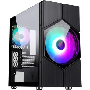 Itek Vortex Mini Tower PC Case - RGB, Tempered Glass, Micro-ATX Itek Vortex Mini Tower PC Case - RGB, Tempered Glass, Micro-ATX