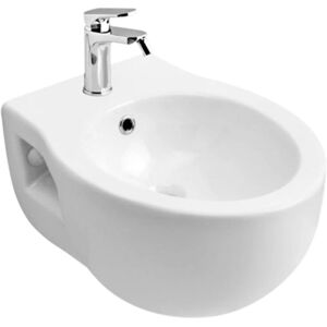 Kiamami Valentina - Bidet Suspendu - Céramique Blanche - Design Contemporain - Bidet Kiamami Valentina - Bidet Suspendu - Céramique Blanche - Design Contemporain - Bidet