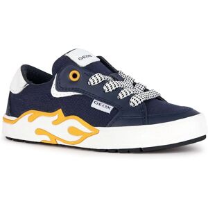 Geox J Alphabeet Navy/Yellow - Sneakers Geox J Alphabeet Navy/Yellow - Sneakers