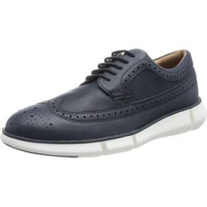 Geox Adacter Leather Oxford Shoes - Navy - Model 42 - Leather Shoes Geox Adacter Leather Oxford Shoes - Navy - Model 42 - Leather Shoes