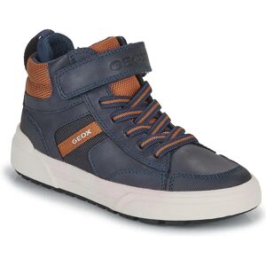 Geox J Weemble Boys Boots - Navy / Cognac / Black - Childrens Shoes Geox J Weemble Boys Boots - Navy / Cognac / Black - Childrens Shoes