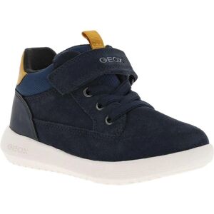 GEOX Hyroo Boy Sneakers - Blue - Lightweight, Leather, Textile - Sneakers GEOX Hyroo Boy Sneakers - Blue - Lightweight, Leather, Textile - Sneakers