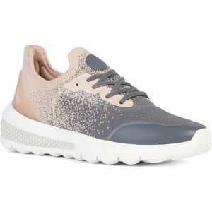 GEOX Spherica Actif Grijs/nude - Schoenen GEOX Spherica Actif Grijs/nude - Schoenen