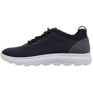GEOX U15BYA 0006K Navy Leather Trainers - Casual GEOX U15BYA 0006K Navy Leather Trainers - Casual