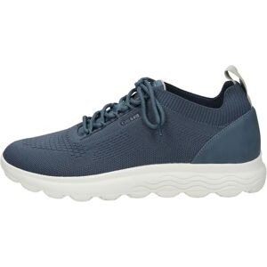 GEOX U15BYA 0006K Sneakers in Pelle Blu - Sneakers GEOX U15BYA 0006K Sneakers in Pelle Blu - Sneakers