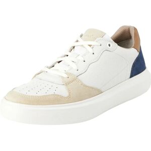 Geox Deiven Men White/Blue Sneakers - Sneakers Geox Deiven Men White/Blue Sneakers - Sneakers