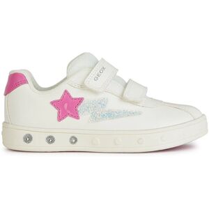GEOX Skylin Niña White/Fuchsia - Trainers GEOX Skylin Niña White/Fuchsia - Trainers