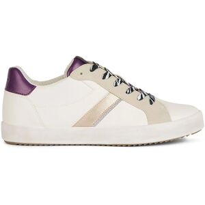GEOX Ivory Trainers - Sneakers - Low-top, Leather, Bicolor GEOX Ivory Trainers - Sneakers - Low-top, Leather, Bicolor
