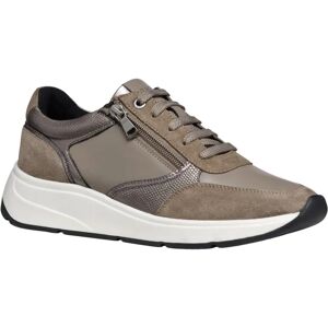 Geox Cristael Leather Zip Trainers - Sneakers Geox Cristael Leather Zip Trainers - Sneakers