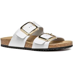 GEOX Brionia R Weiße Ledersandalen - Sandalen GEOX Brionia R Weiße Ledersandalen - Sandalen