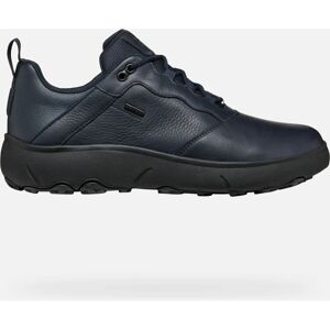 Baskets en Cuir Bleu Geox - Chaussures Décontractées - Publicité Baskets en Cuir Bleu Geox - Chaussures Décontractées - Publicité