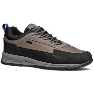 GEOX Delray Abx Heren Beige Licht/Zwart - Schoenen GEOX Delray Abx Heren Beige Licht/Zwart - Schoenen