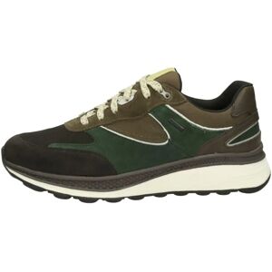 GEOX Spherica Actif X1 Abx Dark Brown / Dark Green Sneakers - Sneakers GEOX Spherica Actif X1 Abx Dark Brown / Dark Green Sneakers - Sneakers