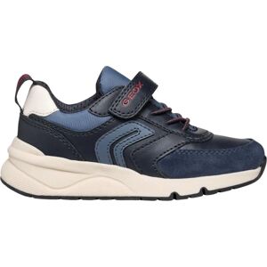 Geox Rooner Navy/Dark Red Sneakers - Sneakers Geox Rooner Navy/Dark Red Sneakers - Sneakers