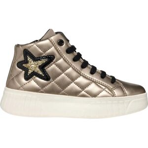 Geox J MIKIROSHI GIRL Platina Ster Sneakers - Schoenen Geox J MIKIROSHI GIRL Platina Ster Sneakers - Schoenen
